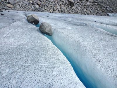 011-Gletscherspalten auf dem Unteren Keesboden